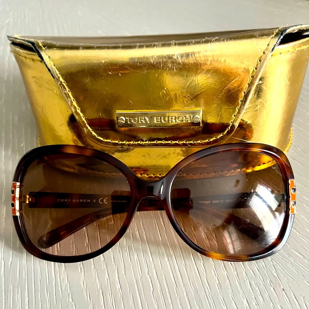 Tory Burch shades and case